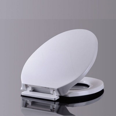 plastic WC soft close elongated toilet seat cover