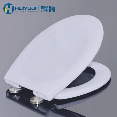 European round toilet seat and lid wall hung toilet use UF urea toilet seat