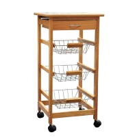 Made In China Rack Storage Kitchen Vegetable Cart Trolley