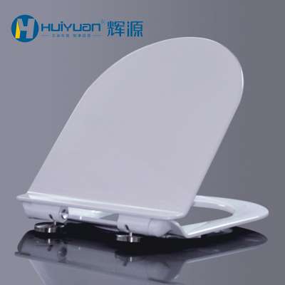 CE certificate Urea material soft close UF Toilet seat cover for Euro market toilet seat